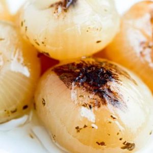 cipolle borretane alla griglia - oil grilled onions