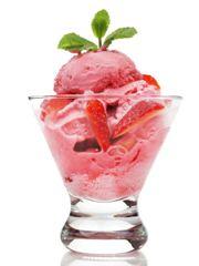 Gelato di fragole