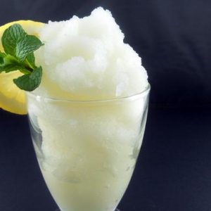 Granita siciliana al limone