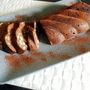 Salame di cioccolato (senza uova)